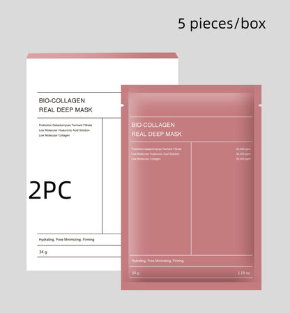 Face Mask Shrink Pore Moisturizing Refreshing Brightening Firming Lift Nourish Skin Care Deep Hydration Moisturizer